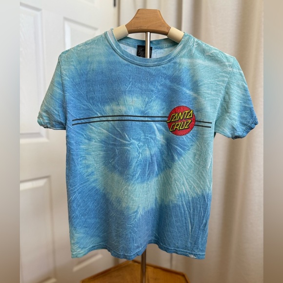 Santa Cruz Skateboards Tops - Vintage Santa Cruz Skateboard Classic Dot women sizes small